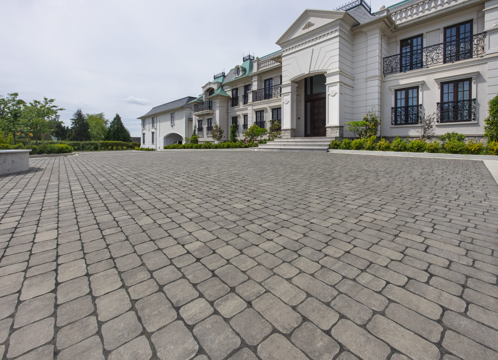 Victorian Cobble - Winter Sky